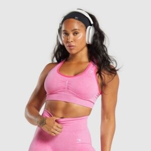 Gymshark Lift Seamless Pink Set